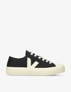 Veja Wata II V-logo Canvas Low-top Trainers