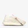 KG Kurt Geiger Lux Logo-band Knitted Low-top Trainers -Dune Shop R04148683 BONE M