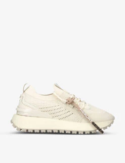 KG Kurt Geiger Lux Logo-band Knitted Low-top Trainers