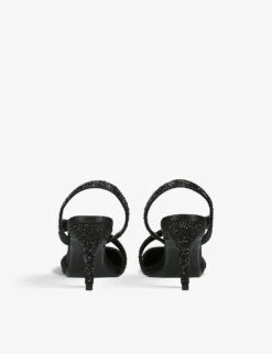 Carvela Symmetry Jewel-embellished Heeled Court Shoes -Dune Shop R04148729 BLACK ALT03