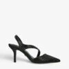 Carvela Symmetry Jewel-embellished Heeled Court Shoes -Dune Shop R04148729 BLACK M