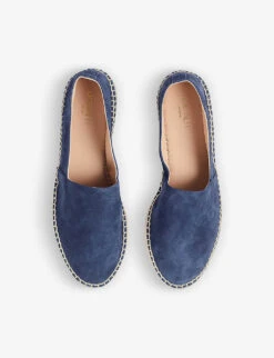Taylor Platform Suede Espadrilles -Dune Shop R04151191 BLUNAVY ALT01
