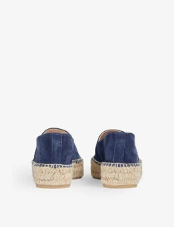 Taylor Platform Suede Espadrilles -Dune Shop R04151191 BLUNAVY ALT02
