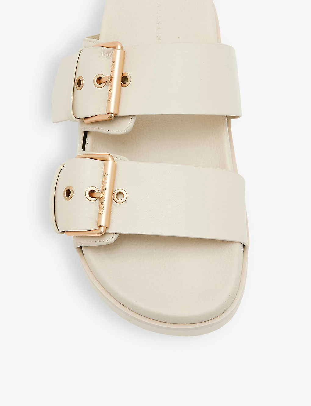 AllSaints Sian Double-strap Leather Sandals 4 AllSaints Sian Double-strap Leather Sandals - Image 2