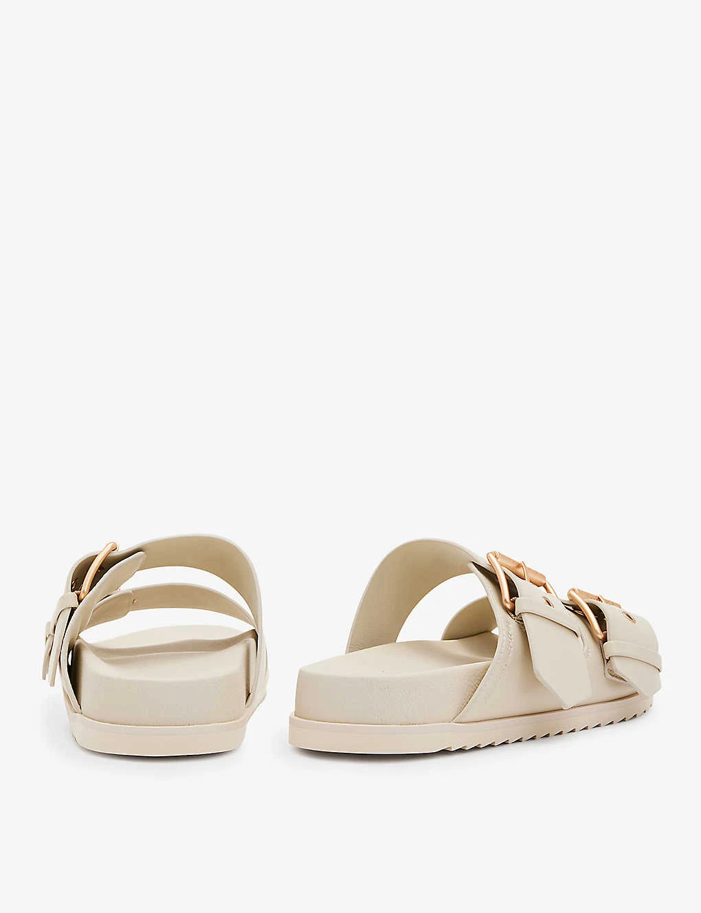AllSaints Sian Double-strap Leather Sandals 6 AllSaints Sian Double-strap Leather Sandals - Image 4