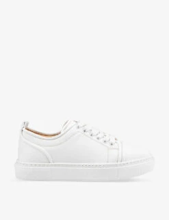Christian Louboutin Adolon Faux-leather Low-top Trainers