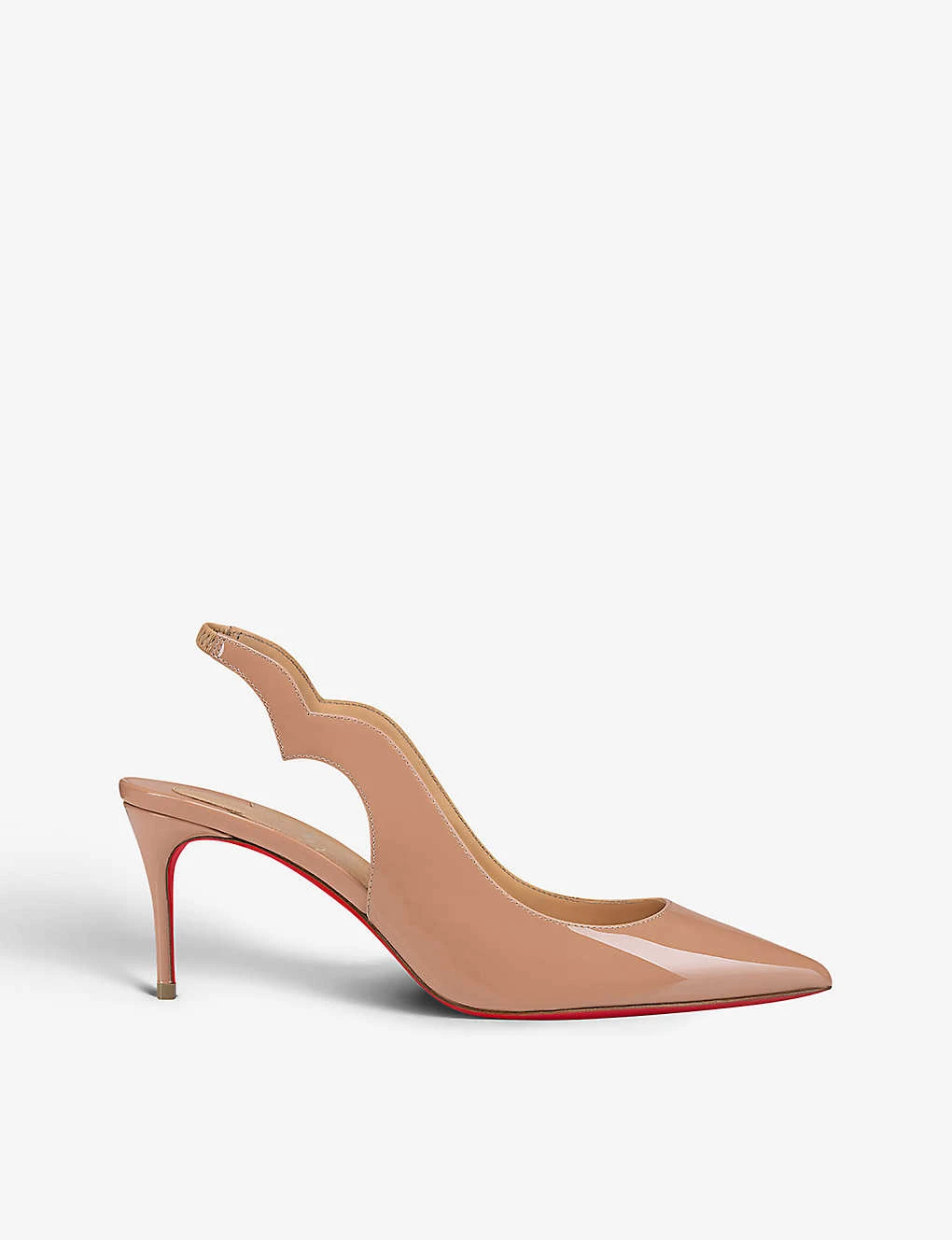 Christian Louboutin Hot Chick 70 Patent-leather Slingback Sandals 3 Christian Louboutin Hot Chick 70 Patent-leather Slingback Sandals