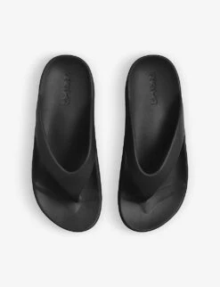 Logo-embellished Moulded Flip Flops -Dune Shop R04164361 ONYX ALT02