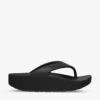 Logo-embellished Moulded Flip Flops 1 Logo-embellished Moulded Flip Flops -Dune Shop R04164361 ONYX M