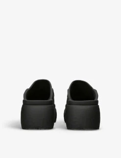 Melissa X Marc Jacobs Clog Chunky-sole PVC Platform Sliders -Dune Shop R04165037 BLACK ALT03
