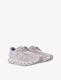 On Running Cloud 5 Panelled Mesh Mid-top Trainers -Dune Shop R04165335 LILYFRISTF ALT02