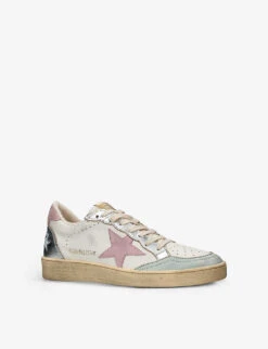 Golden Goose Ball Star Suede Star-patch Leather Trainers -Dune Shop R04168743 MULTOTHER ALT02