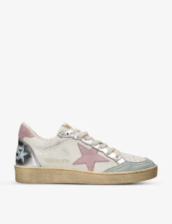 Golden Goose Ball Star Suede Star-patch Leather Trainers