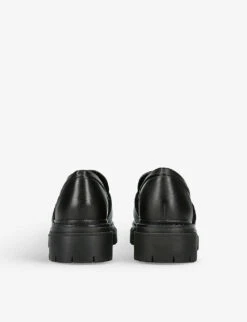 MICHAEL Michael Kors Parker Logo-plaque Lug-soled Leather Loafers -Dune Shop R04172028 BLACKCOMB ALT03