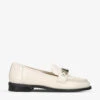 MICHAEL Michael Kors Tiegan Logo-plaque Leather Loafers -Dune Shop R04172055 CREAM M