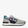 Valentino Garavani VLogo Pace Leather And Fabric Low-top Trainers -Dune Shop R04172705 GREYOTHER M