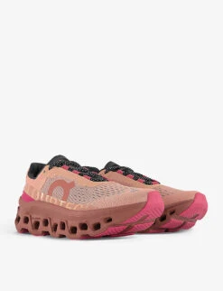On Running Cloudmonster Cushioned Mesh Low-top Trainers -Dune Shop R04174480 ROSECORKF ALT02