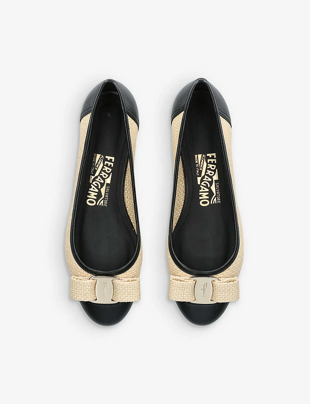 Salvatore Ferragamo Varina Bow-embellished Leather Ballet Flats 4 Salvatore Ferragamo Varina Bow-embellished Leather Ballet Flats - Image 2