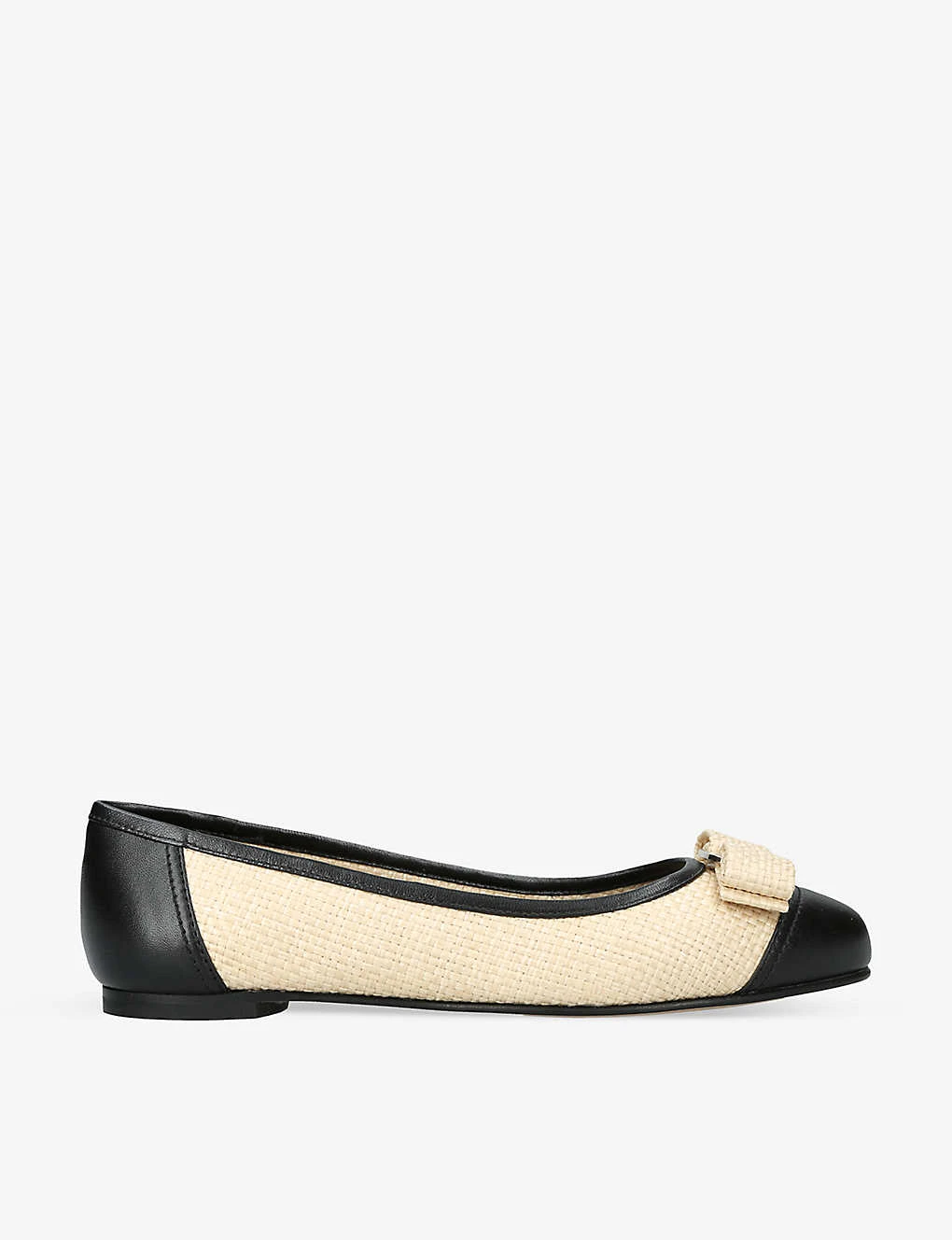 Salvatore Ferragamo Varina Bow-embellished Leather Ballet Flats 3 Salvatore Ferragamo Varina Bow-embellished Leather Ballet Flats
