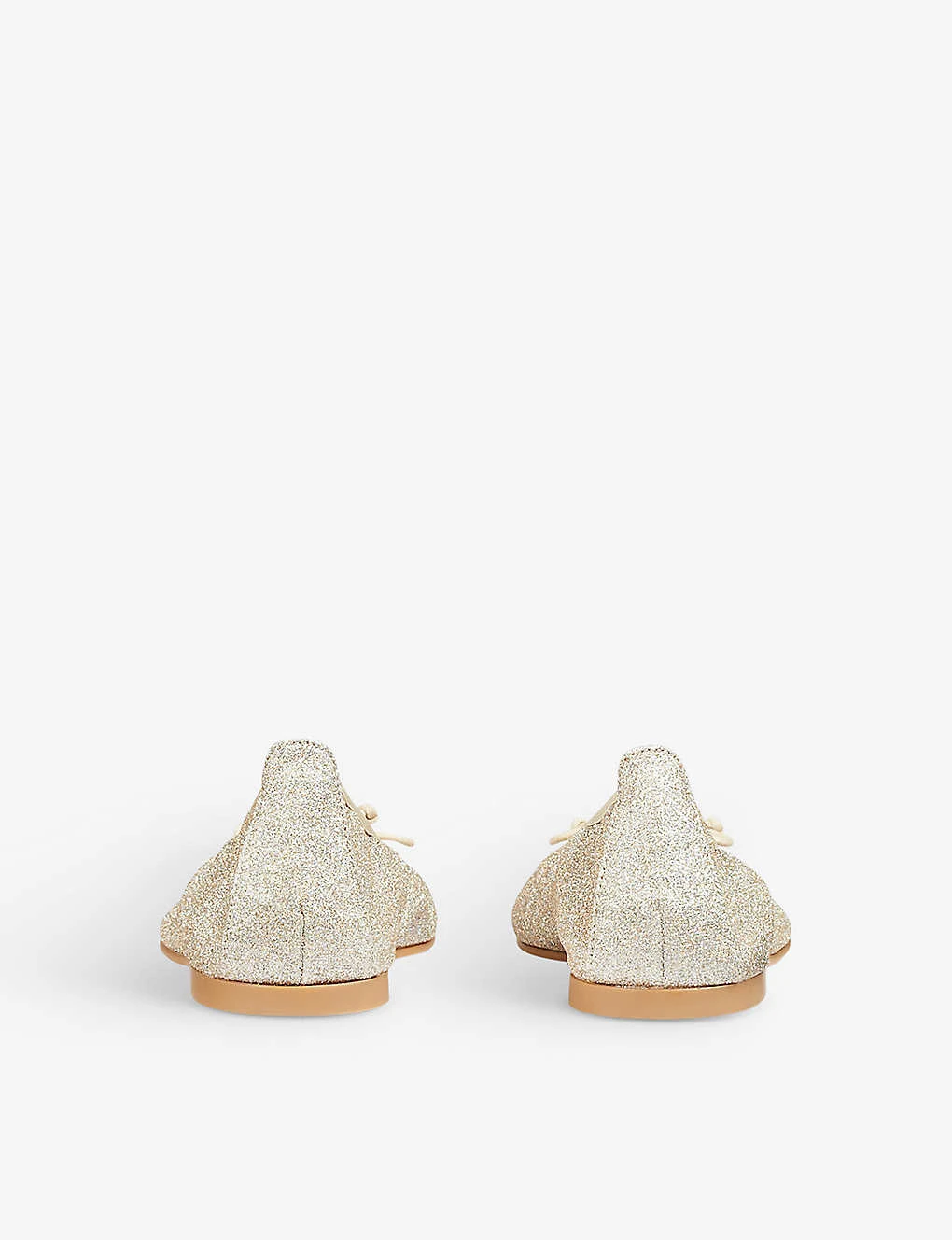 Trilly Glittered Ballet Pumps 6 Trilly Glittered Ballet Pumps - Image 4