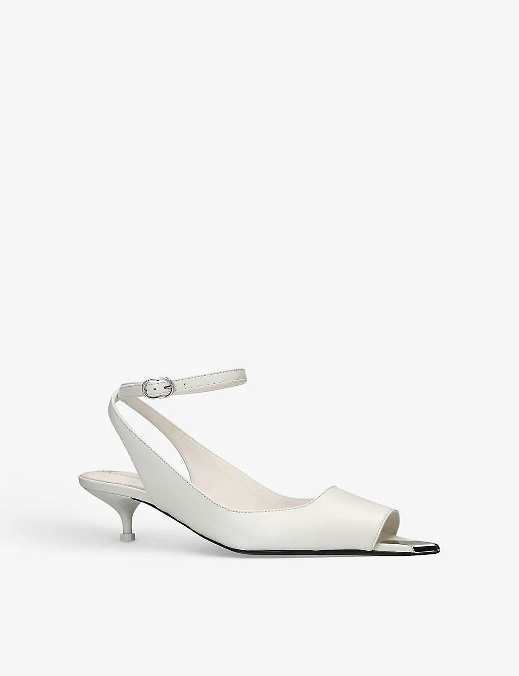 Alexander McQueen Punk Leather Heeled Sandals 5 Alexander McQueen Punk Leather Heeled Sandals - Image 3