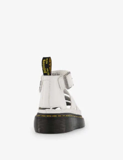 Dr. Martens Clarissa 2 Quad Leather Platform Sandals -Dune Shop R04188882 WHITEMILLEDNAPPA ALT03