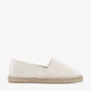 Gaimo Camping Platform-sole Suede Espadrilles -Dune Shop R04188888 CREAMCANVAS M
