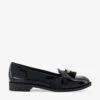 Dune Global Tassel-embellished Patent Faux-leather Loafers -Dune Shop R04195293 BLACKPATENTSYNTHETIC M