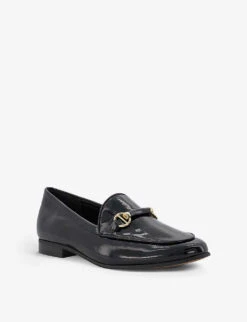 Dune Grandeur Loafers Snaffle Patent Loafers 8 Dune Grandeur Loafers Snaffle Patent Loafers -Dune Shop R04200106 BLACKPATENTSYNTHETIC ALT02