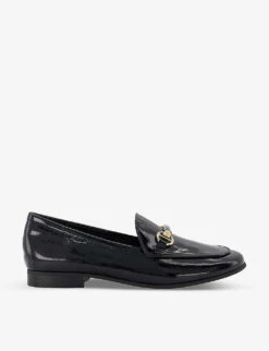 Dune Grandeur Loafers Snaffle Patent Loafers