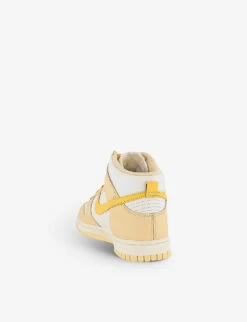 Nike Dunk Hi Leather High-top Trainers 9 Nike Dunk Hi Leather High-top Trainers -Dune Shop R04200199 VANILLAGOLDSAIL ALT03