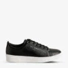 Ted Baker Artioli Logo-print Faux-leather Low-top Trainers