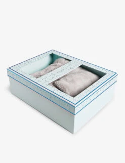 Ted Baker Hamony Ankle-high Faux-fur Slipper Boots -Dune Shop R04208280 LTGREY ALT03