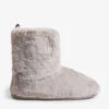 Ted Baker Hamony Ankle-high Faux-fur Slipper Boots -Dune Shop R04208280 LTGREY M