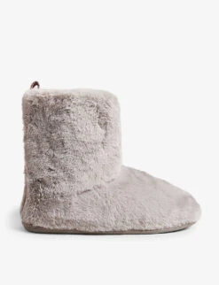 Ted Baker Hamony Ankle-high Faux-fur Slipper Boots